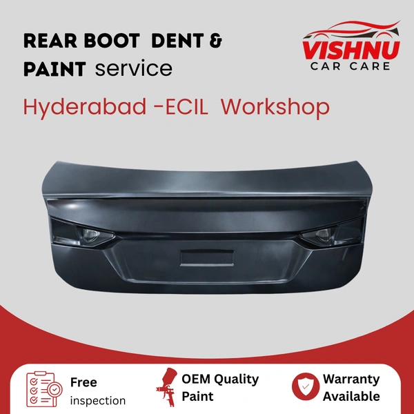 Rear Boot Paint Service