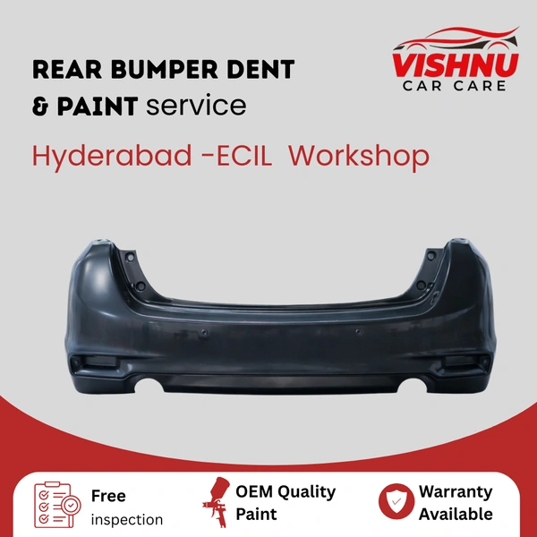 Rear Bumper Paint Service