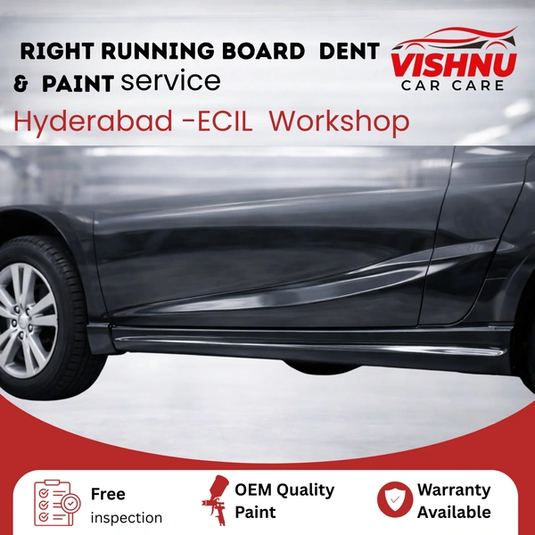 Right Running Board Paint Service