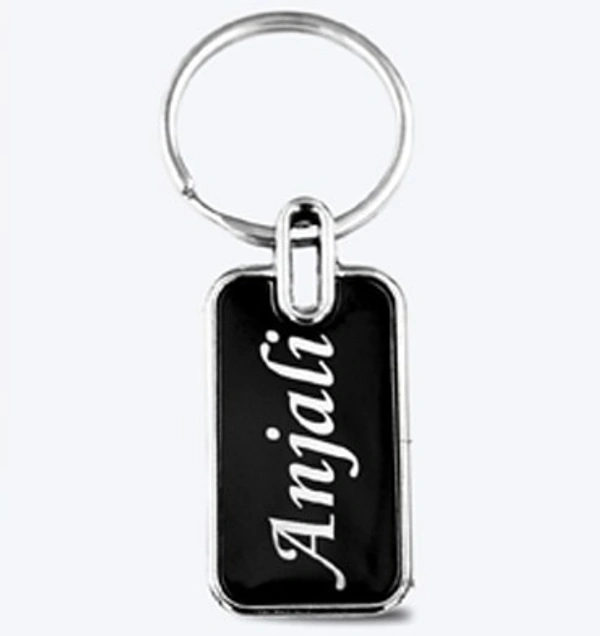Metal Keychain Rectangle