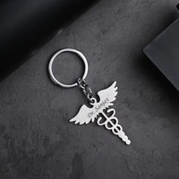 Stainless Steel Keychain DR.