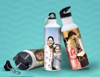 Nozzle Sipper Bottle 750 ml Material - Aluminium - White