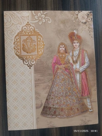 Fancy Wedding Golde UV 3112 - 7.5x9.5, Pavlova