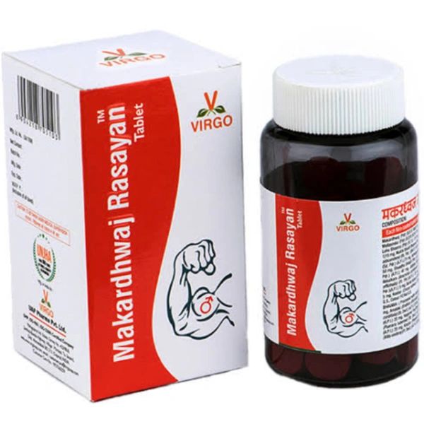 VIRGO UAP PHARMA MAKARDHWAJ RASAYAN TAB - 30 TAB. X 3Pack