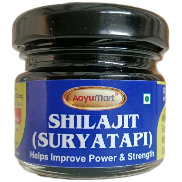AayuMart SHILAJIT (SURYATAPI) शिलाजीत (सूर्यतापी) - 10gm