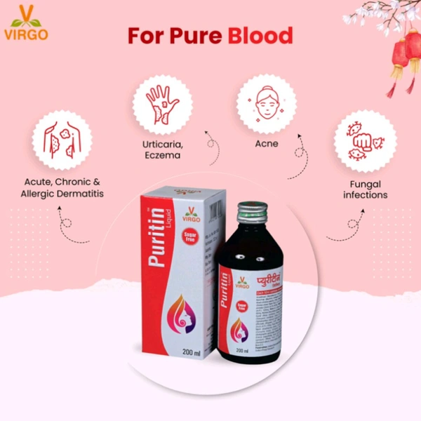 VIRGO UAP PHARMA Puritin Liquid  - 200ml