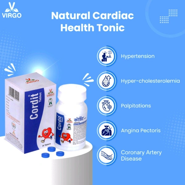 VIRGO UAP PHARMA Cordit Tablet - 30 Tab
