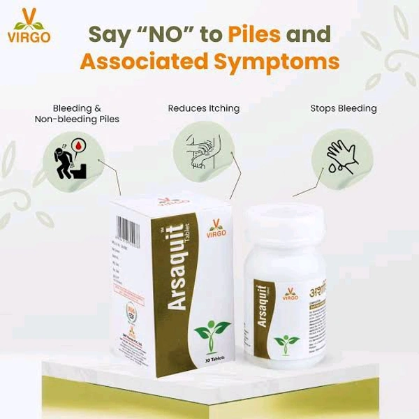 VIRGO UAP PHARMA Arsaquit Tablet - 30 Tab