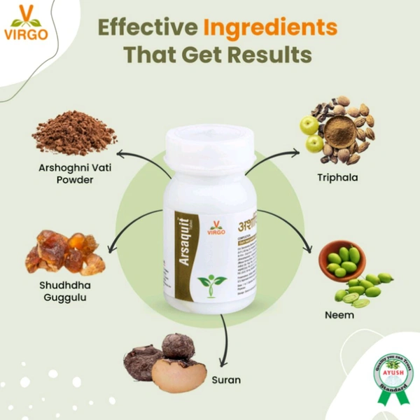 VIRGO UAP PHARMA Arsaquit Tablet - 30 Tab