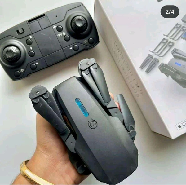 Foldable WiFi FPV Optical Flow 4-Axis Dual Camera Aerial Drone