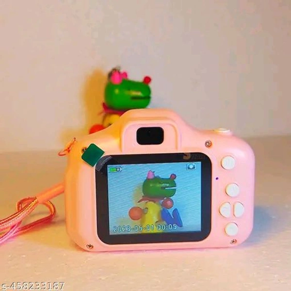 Generic Happy Choices - Kids Digital Camera, Toddler Camera, Kid Camera with 2 Inch Screen Camera for Kids, Toys for above3 to 12 Years Old-with SD Card (Blue) - camera-001, Pink, Free Size