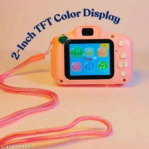Generic Happy Choices - Kids Digital Camera, Toddler Camera, Kid Camera with 2 Inch Screen Camera for Kids, Toys for above3 to 12 Years Old-with SD Card (Blue) - camera-001, Pink, Free Size
