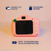 Generic Happy Choices - Kids Digital Camera, Toddler Camera, Kid Camera with 2 Inch Screen Camera for Kids, Toys for above3 to 12 Years Old-with SD Card (Blue) - camera-001, Pink, Free Size