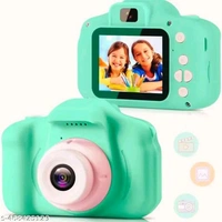 Generic Happy Choices - Kids Digital Camera, Toddler Camera, Kid Camera with 2 Inch Screen Camera for Kids, Toys for above3 to 12 Years Old-with SD Card (Blue) - camera-001, Screamin' Green, Free Size