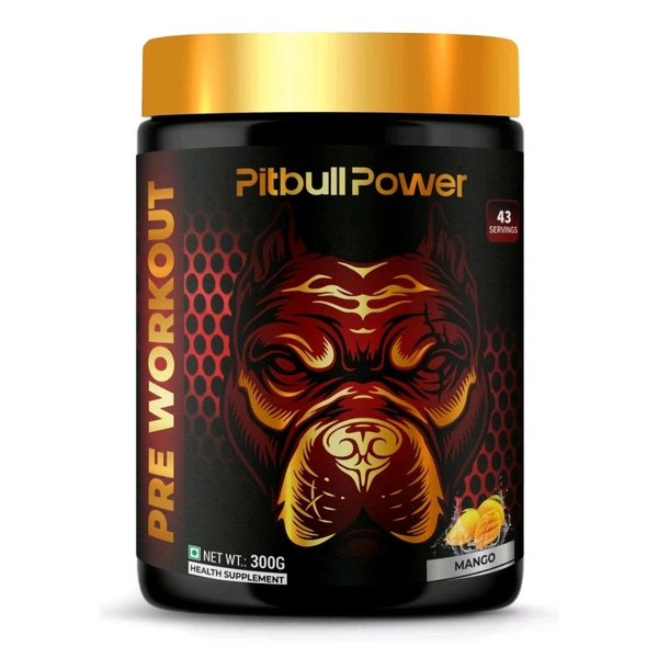 PITBULL POWER PREWORKOUT MANGO