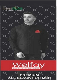 Welfay ALL BLACK FOR MEN - Black