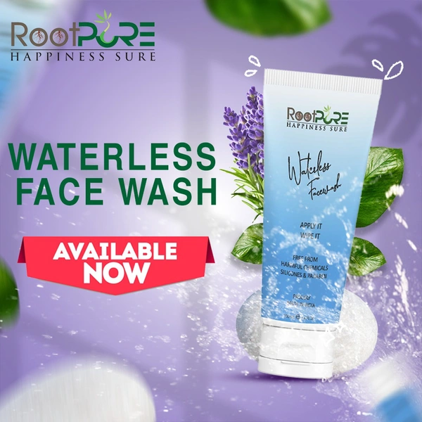ROOTPURE Waterless Face Wash - 100ml
