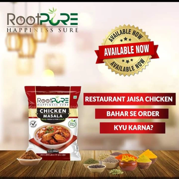 ROOTPURE Chicken Masala - 200g