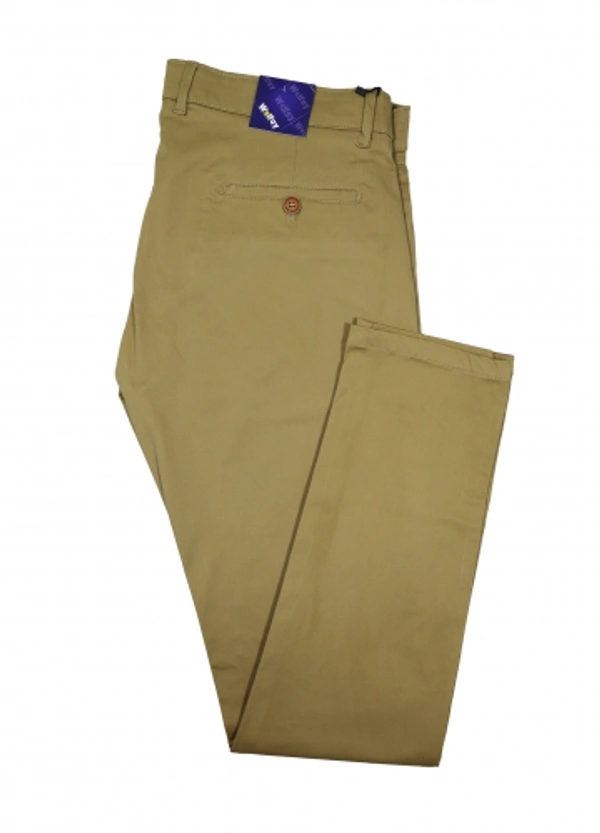 Welfay Non Denim Trouser - Light Brown - Bourbon, : 36 cm