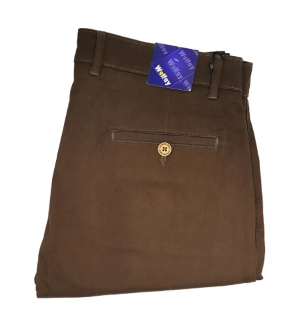 Welfay Non Denim Trouser - Dark Brown - Dark Brown