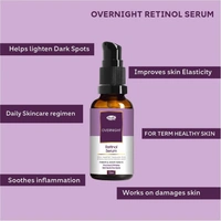 Medfe Overnight Retinol Serum for Fine Lines and Wrinkles Dark Spots - 30ML