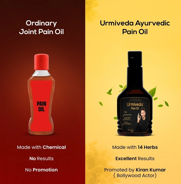 Urmiveda Ayurvedic Pain relief Oil (100ml) - 100ML