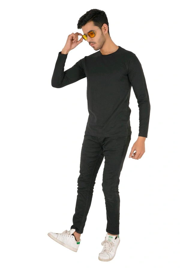 BLACKSANDWHITE Blacksandwhite Slim Fit Black T-shirt - L