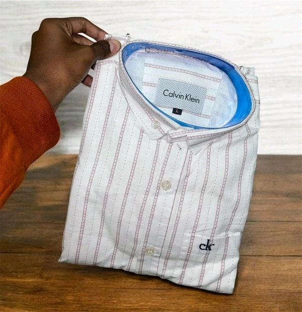 CK Shirt Regular fit printed Formal Shirt - M-38