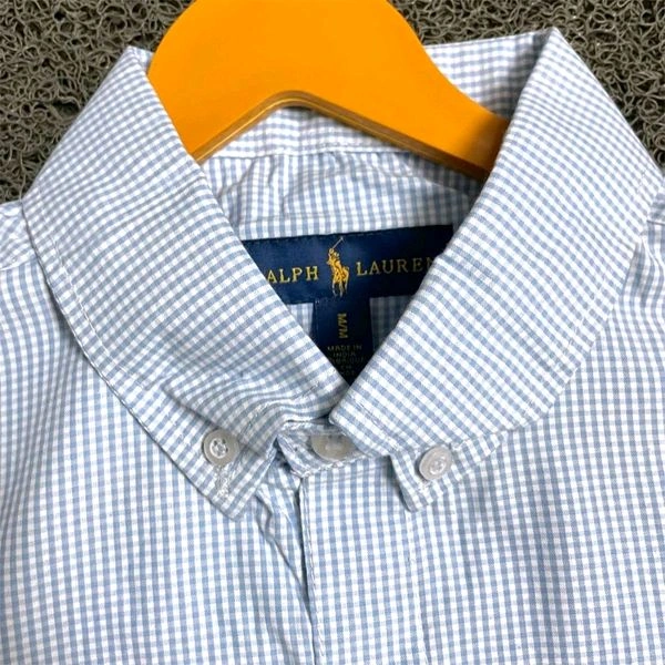 RL POLO Shirt Regular fit Checkd Formal Shirt (Pack Of 3) - M-38