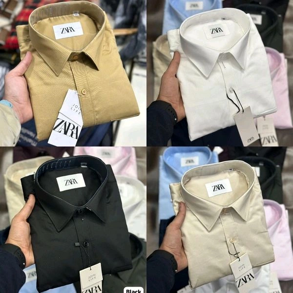 Zaraa 4 Pc Combo Cotton Regular Fit Shirt - XXL-44