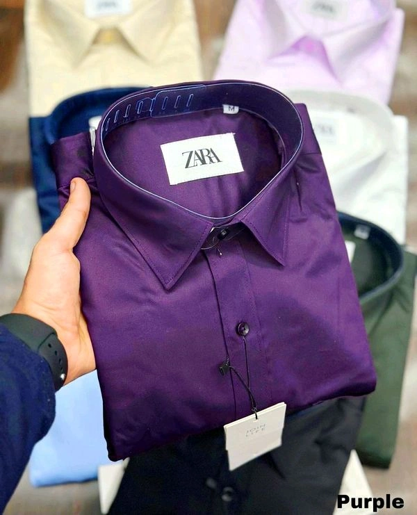 Zaraa| Cotton| Regular Fit Shirt - M-38