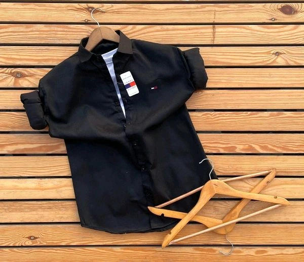 Tommy| Cotton| Regular Fit Shirt - M