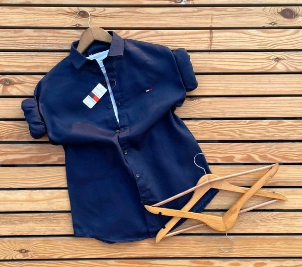 Tommy| Cotton| Regular Fit Shirt - M