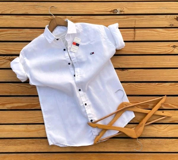 Tommy| Cotton| Regular Fit Shirt - L