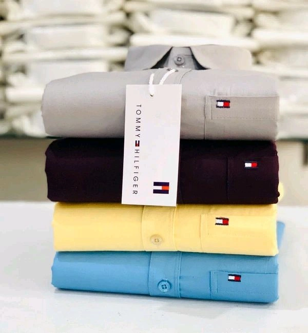 Tommy| 4 Pc Combo| Cotton Regular Fit Shirt - XL