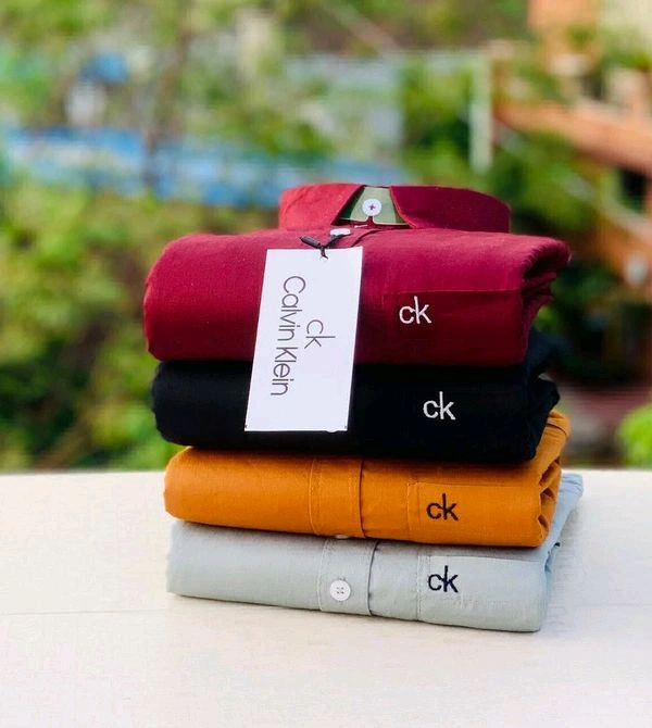 CK | 4 Pc Combo| Cotton Regular Fit Shirt - L