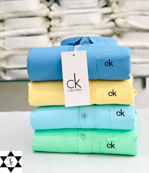 CK | 4 Pc Combo| Cotton Regular Fit Shirt - L