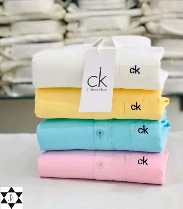 CK | 4 Pc Combo| Cotton Regular Fit Shirt - L