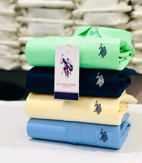 US POLO | 4 Pc Combo| Cotton Regular Fit Shirt - XXL