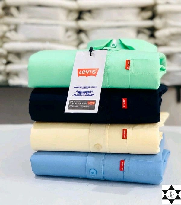 Levis | 4 Pc Combo| Cotton Regular Fit Shirt - L