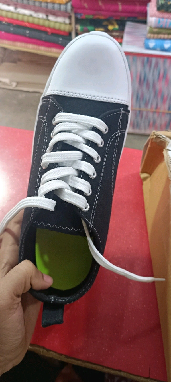 Xylus Black Casual Canvas Shoes for Men | Gym Shoes | Walking Shoes | Casual Shoes | Cycling Shoes| Black Canvas Shoes - Ind-5