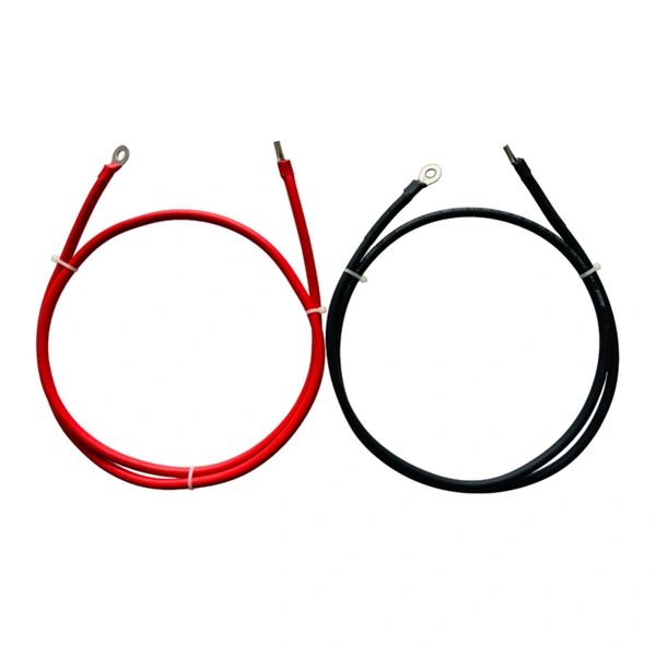 16 Sq. mm Battery Connecting Lead With Pin And Ring Lugs  - 1 + 1 Meter