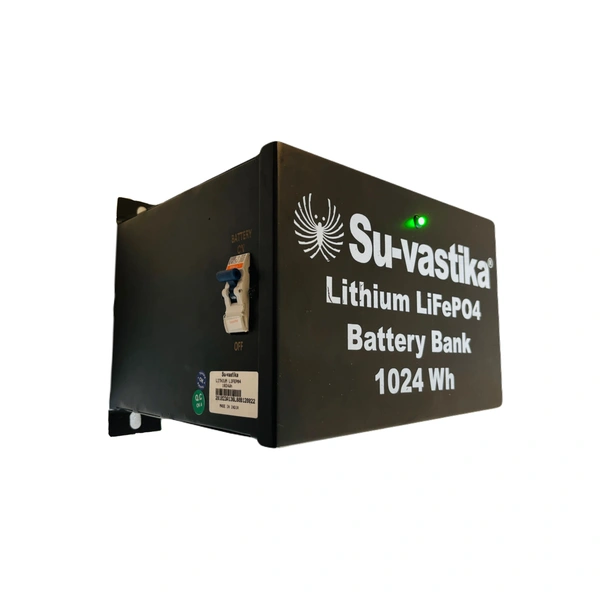 Su-vastika 1100 12V Li Home UPS with 12.8V 80Ah Lithium Battery (Combo)