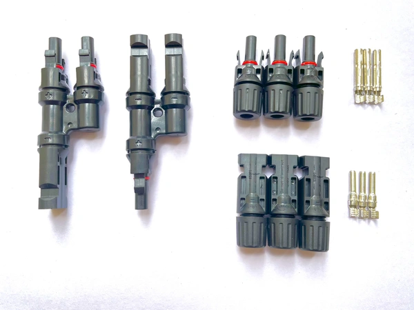 Solar 2 in 1 MC4 Connector 1500V 50A - With 3 Pair MC4 Connector