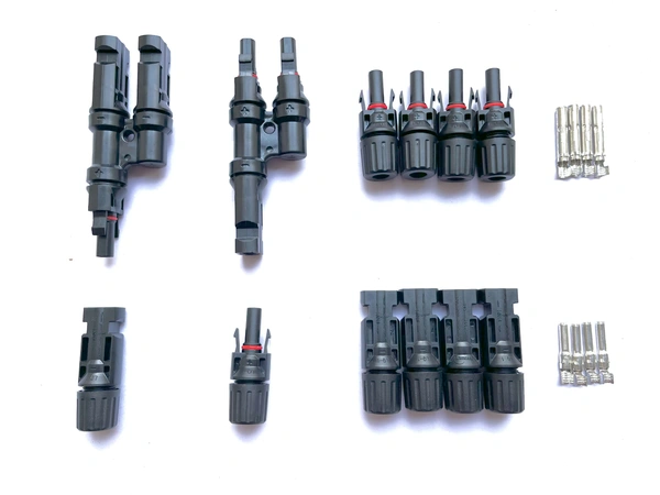 Solar 2 in 1 MC4 Connector 1500V 50A - With 5 Pair MC4 Connector