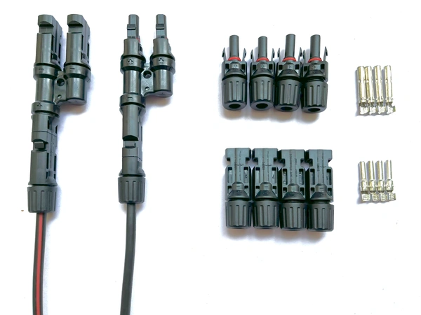 Solar 2 in 1 MC4 Connector 1500V 50A - With 5 Pair MC4 Connector