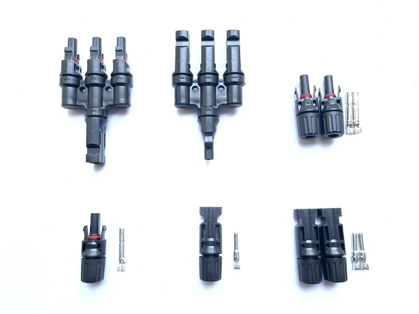 Solar 3 In 1 MC4 Connector 1500V 50A - With 3 Pair MC4