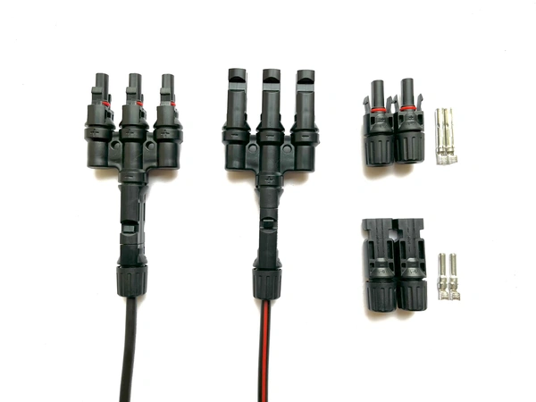 Solar 3 In 1 MC4 Connector 1500V 50A - With 3 Pair MC4