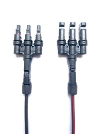 Solar 3 In 1 MC4 Connector 1500V 50A - With 1 Pair MC4