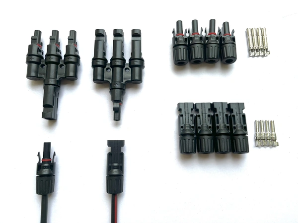 Solar 3 In 1 MC4 Connector 1500V 50A - With 5 Pair MC4